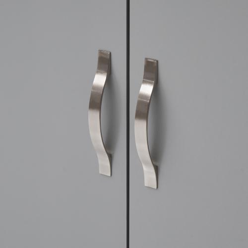 Essentials 3 Door Double Wardrobe With 2 Drawers Grey | TAD515 | 